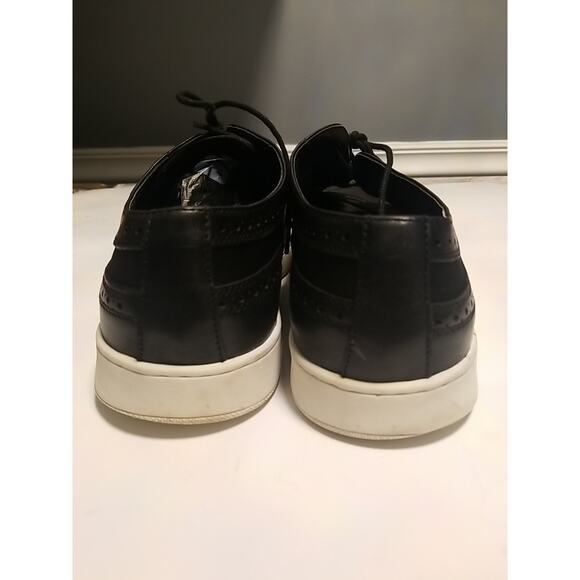 LA Milano Palmer Wingtip Oxford Shoes Mens Size 12 Black Sneaker Largo A124014K main image 2